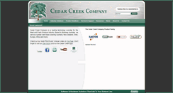 Desktop Screenshot of cedarcc.com